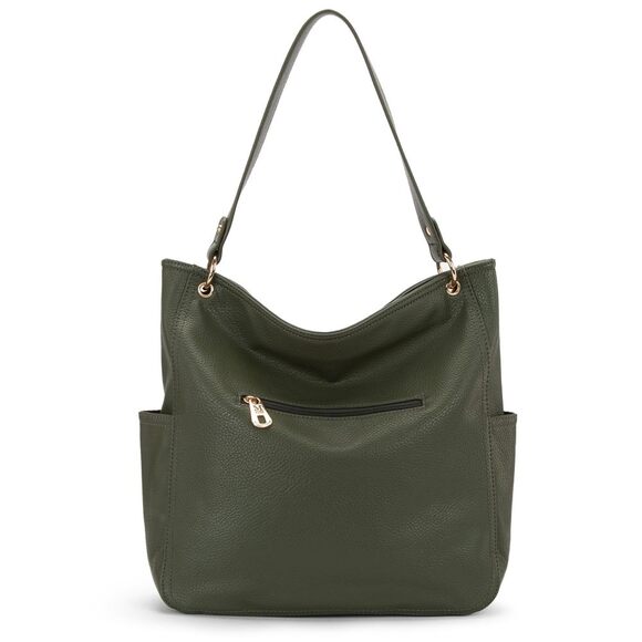 Hobo Purse for Women 2pcs Handbag Set Shoulder Bag Soft Washed Leather Top🐠 - Picture 4 of 6